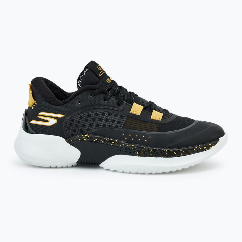 Pánska basketbalová obuv SKECHERS SKX Resagrip black/gold 2