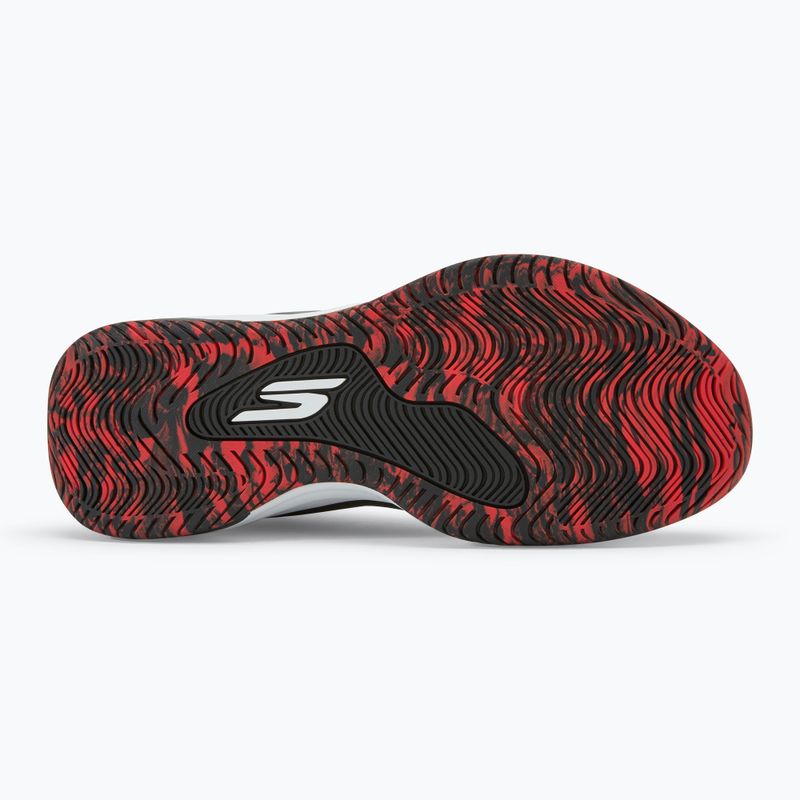 Pánska basketbalová obuv SKECHERS SKX League black/red 4