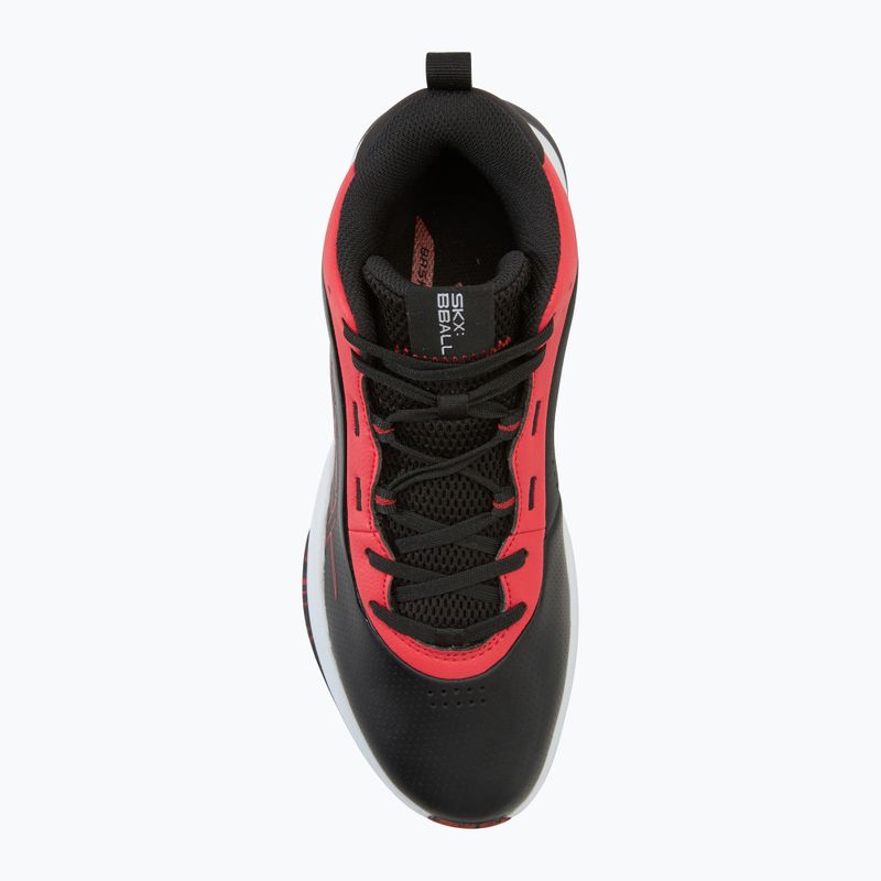 Pánska basketbalová obuv SKECHERS SKX League black/red 5