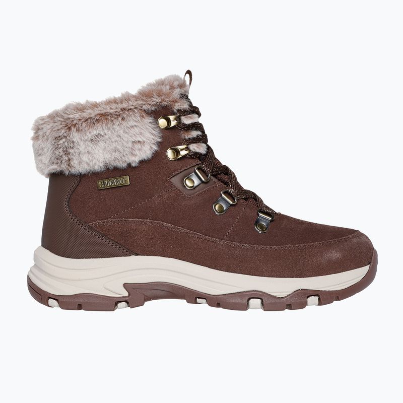 Dámske topánky Skechers Trego Snow Worries chocolate 9