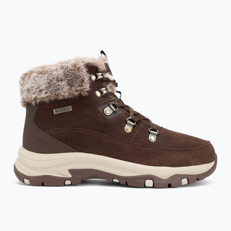 Dámske topánky Skechers Trego Snow Worries chocolate 2