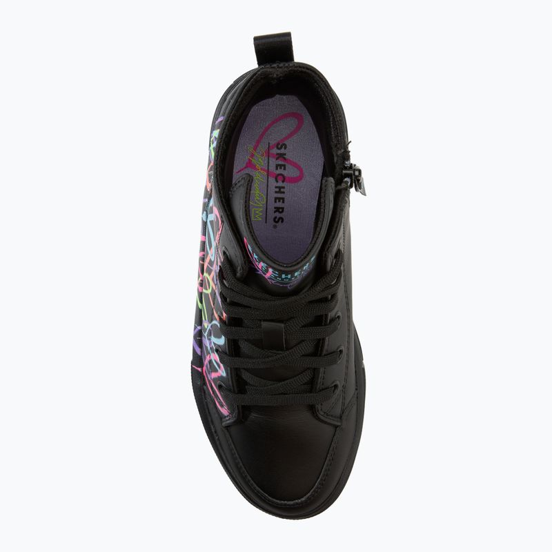 Detská obuv SKECHERS Hyperlift Love Daze black/multicolor 5