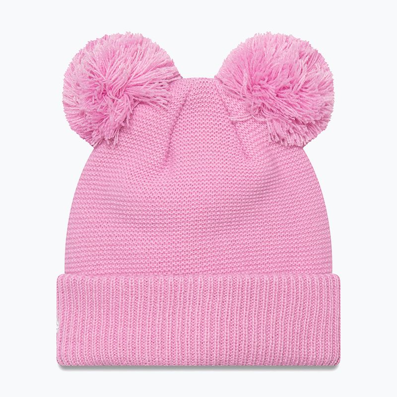 Zimná čiapka dámska New Era Wmns Double Pom La Dodgers pastel pink 2