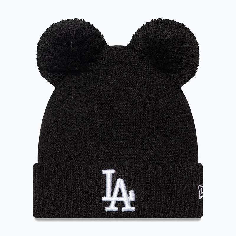 Zimná čiapka dámska New Era Wmns Double Pom La Dodgers black