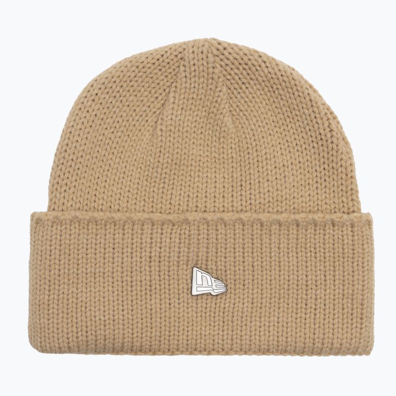 Zimná čiapka New Era Ne Wide Beanie med beige
