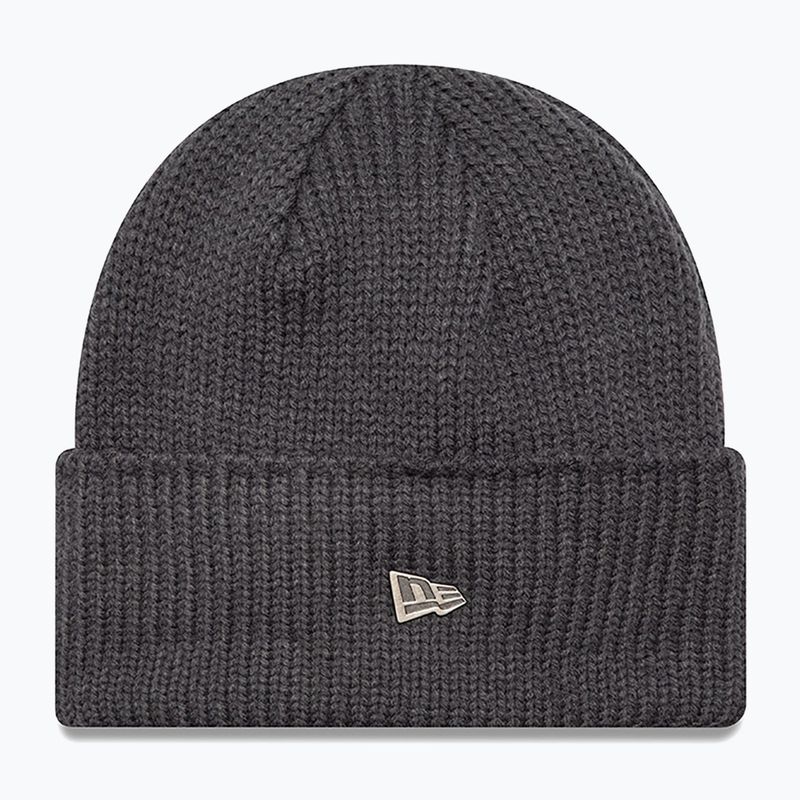 New Era Ne Wide Beanie zimná čiapka tmavosivá