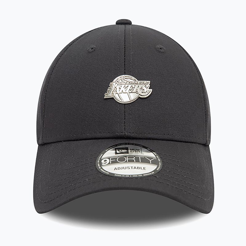 Šiltovka New Era Metallic Pin 940 Lakers dark grey 3