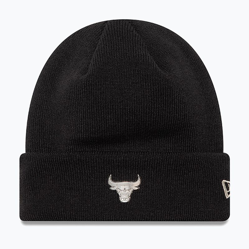 Zimná čiapka New Era Metallic Beanie Bulls black