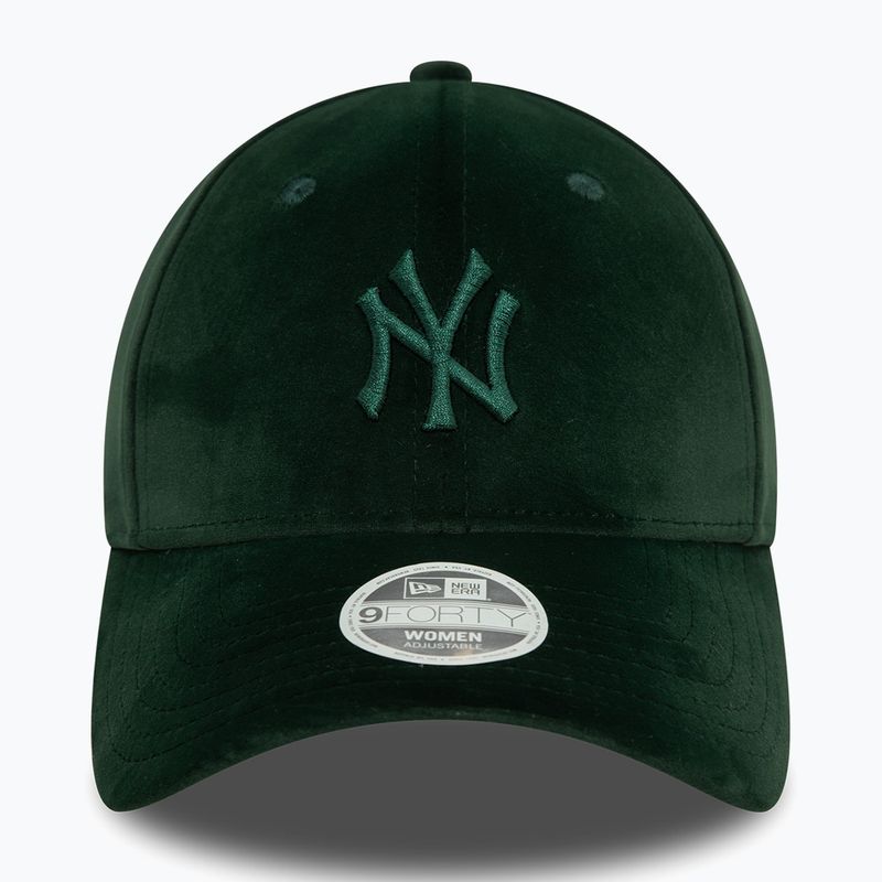 Dámska šiltovka New Era Velour Midi 9FORTY New York Yankees dark green 3