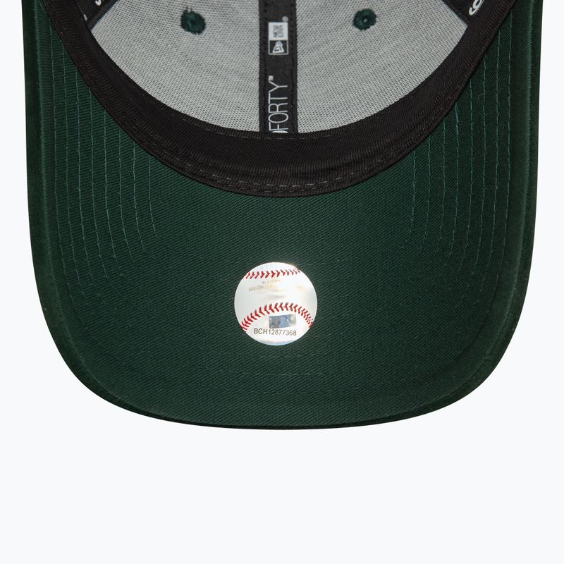 Dámska šiltovka New Era Velour Midi 9FORTY New York Yankees dark green 5