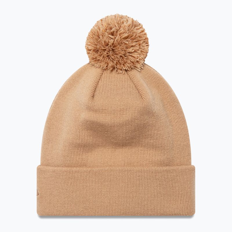 Dámska šiltovka New Era Metallic Bobble Knit Beanie New York Yankees beige 2