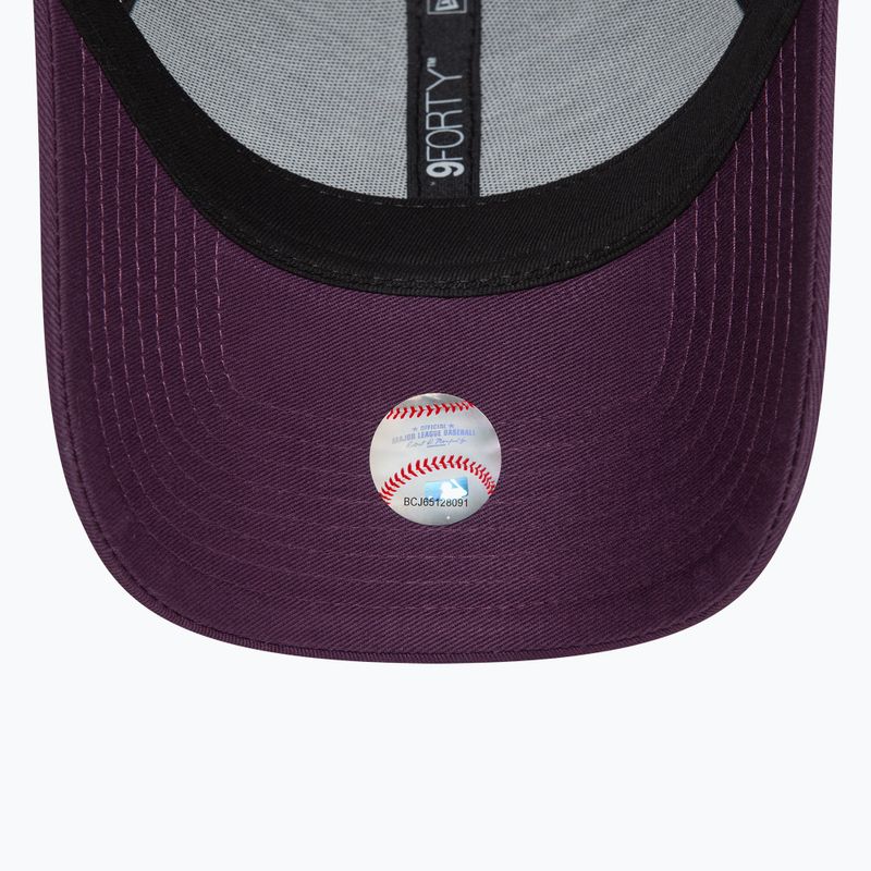 Dámska šiltovka New Era Metallic 9FORTY New York Yankees dark purple 5