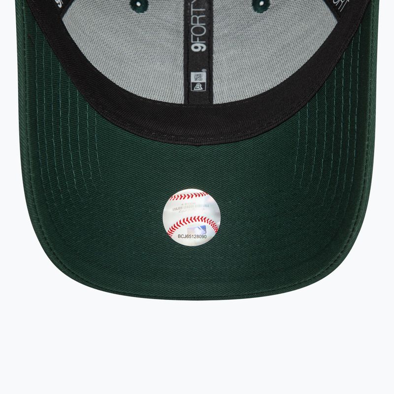 Dámska šiltovka New Era Metallic 9FORTY Los Angeles Dodgers dark green 5