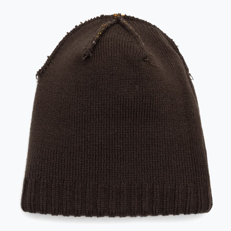 Dámska zimná čiapka New Era Rail Isle Cuff Knit Beanie tmavohnedá 4