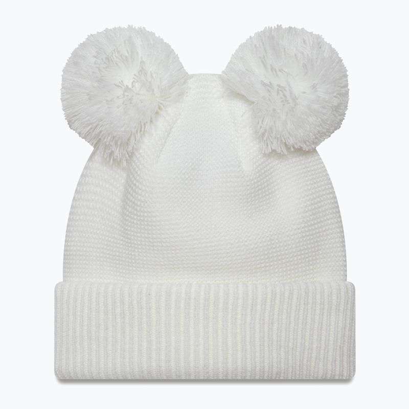 Dámska zimná čiapka New Era Double Pom Knit Beanie New York Yankees white 2