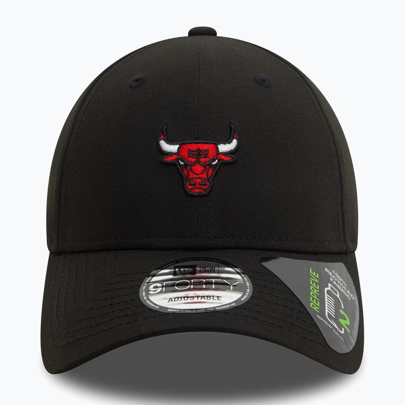 Šiltovka New Era Repreve Mini Logo 9FORTY Chicago Bulls black 3