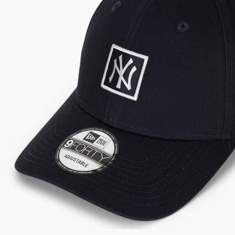 Šiltovka New Era Metallic Patch 9FORTY New York Yankees navy 3
