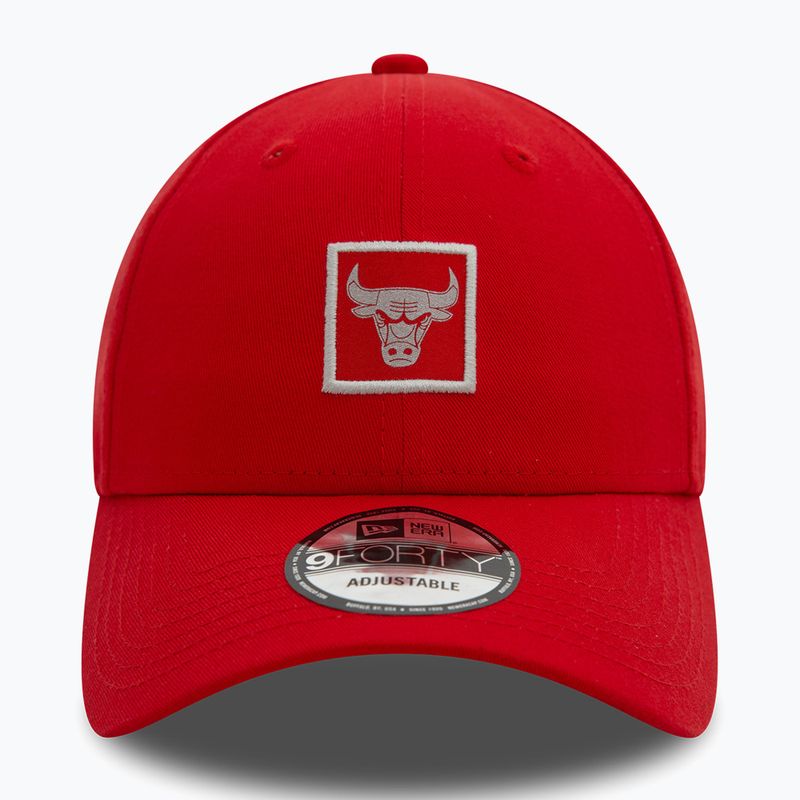 Šiltovka New Era Metallic Patch 9FORTY Chicago Bulls red 3