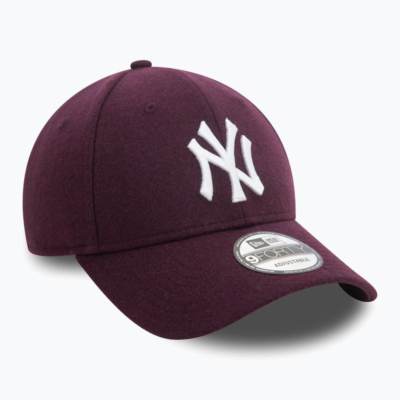 Šiltovka New Era Melton Wool 9FORTY New York Yankees purple