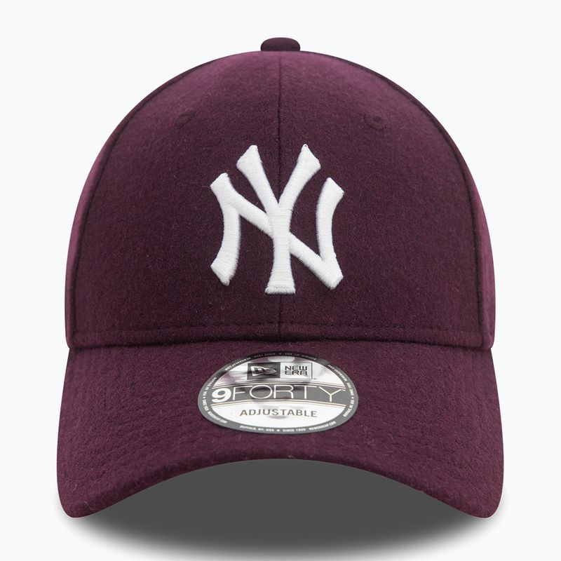 Šiltovka New Era Melton Wool 9FORTY New York Yankees purple 3