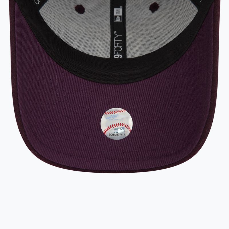 Šiltovka New Era Melton Wool 9FORTY New York Yankees purple 5