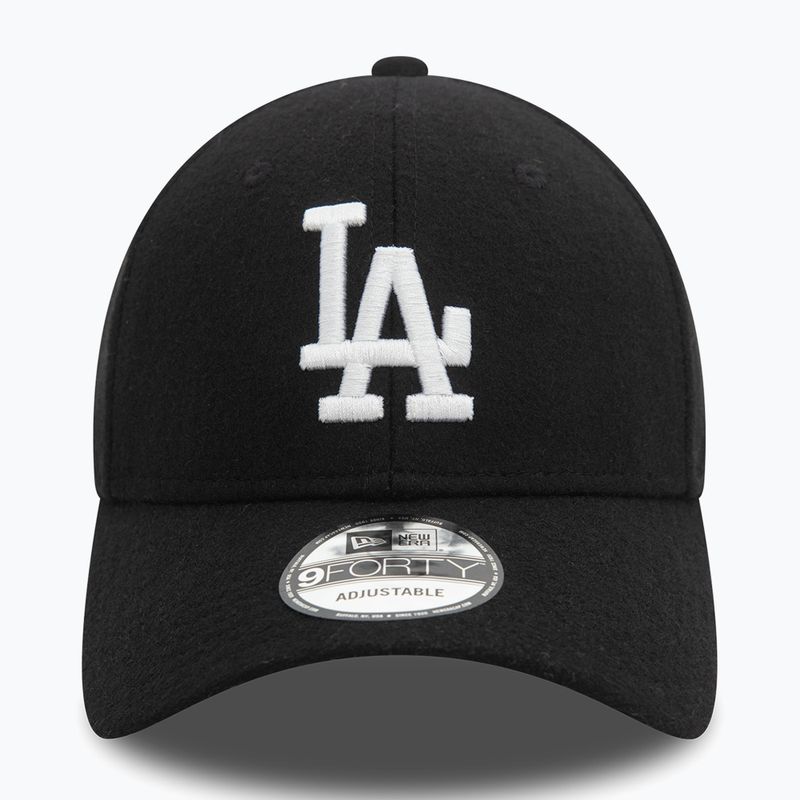 Šiltovka New Era Melton Wool 9FORTY Los Angeles Dodgers black 3