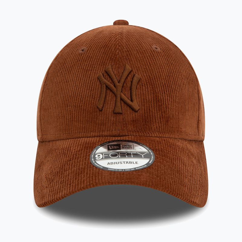 Šiltovka New Era Cord 9FORTY New York Yankees brown 3