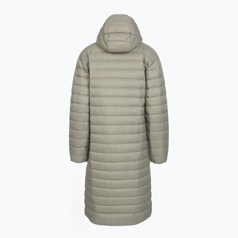Dámsky páperový kabát Patagonia Recycled Down Sweater Parka river rock green 2