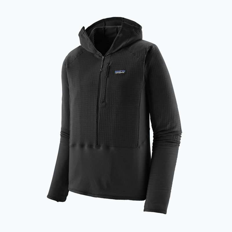 Pánska softshellová bunda Patagonia R1 Hybrid Pullover black 3