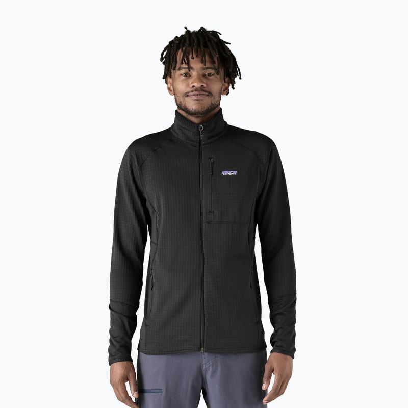 Pánska fleecová mikina Patagonia R1 Hybrid black