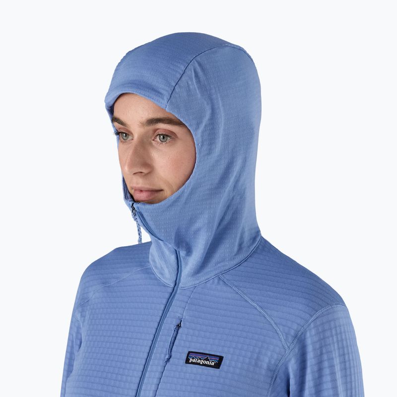 Dámska softshellová bunda Patagonia R1 Hybrid Pullover Hoody abundant blue 5
