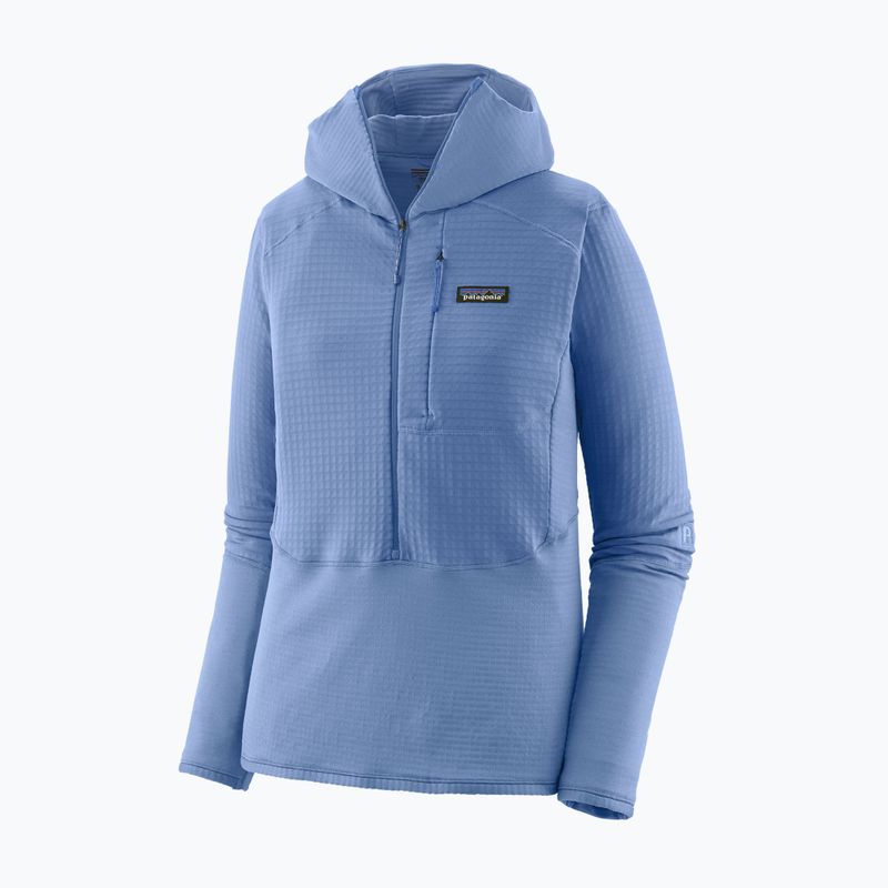Dámska softshellová bunda Patagonia R1 Hybrid Pullover Hoody abundant blue 11
