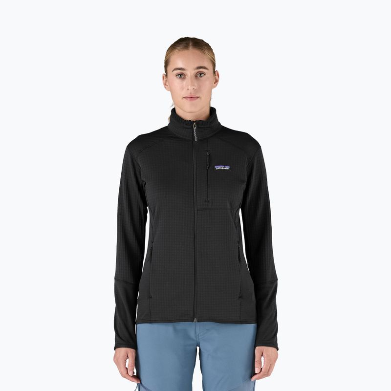 Dámska softshellová bunda Patagonia R1 Hybrid black