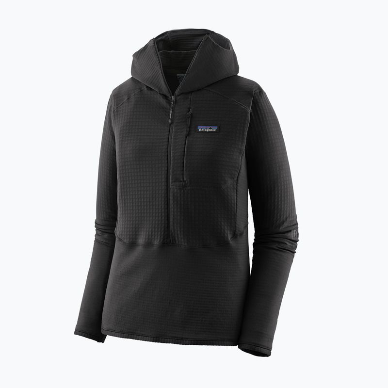 Dámska softshellová bunda Patagonia R1 Hybrid Pullover Hoody black 3