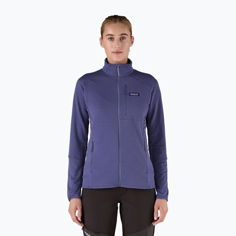 Dámska softshellová bunda Patagonia R1 Hybrid solstice purple