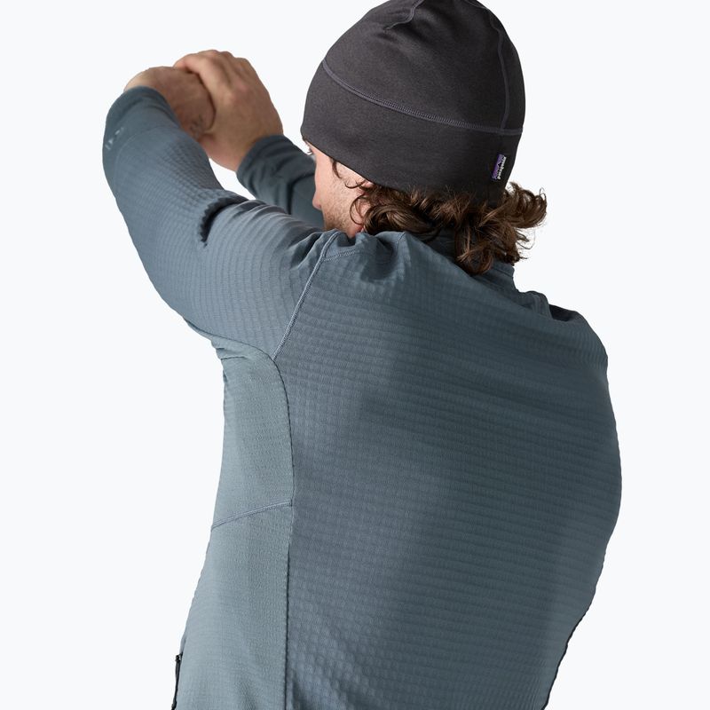 Pánska fleecová mikina Patagonia R1 Hybrid utility blue 4