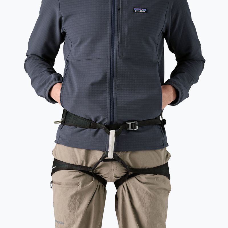 Pánska mikina Patagonia R1 TechFace Hoody smolder blue 4