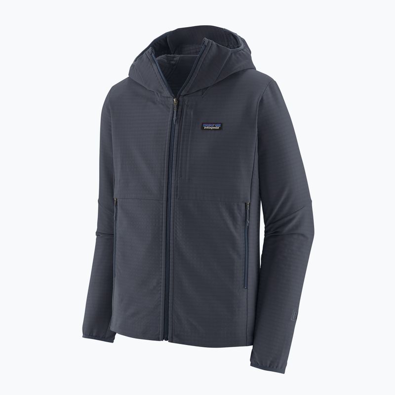 Pánska mikina Patagonia R1 TechFace Hoody smolder blue 9