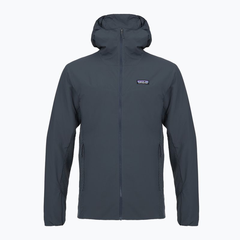 Pánska hybridná bunda Patagonia Nano-Air Light Hybrid Hoody smolder blue