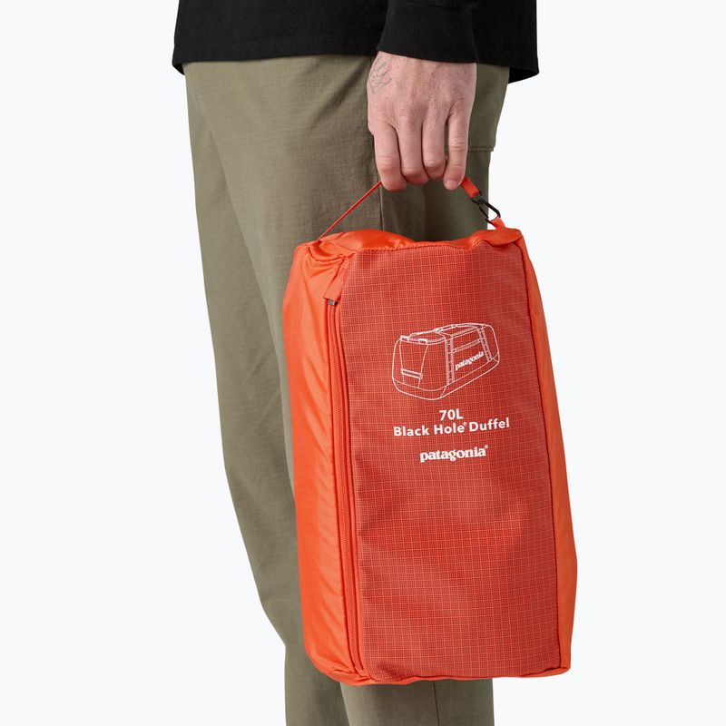 Cestovná taška Patagonia Black Hole Duffel 70 l pollinator orange 5