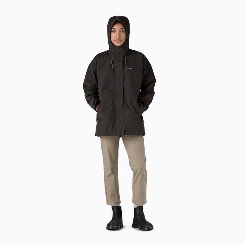 Dámska nepremokavá bunda Patagonia Outdoor Everyday Rain black 2