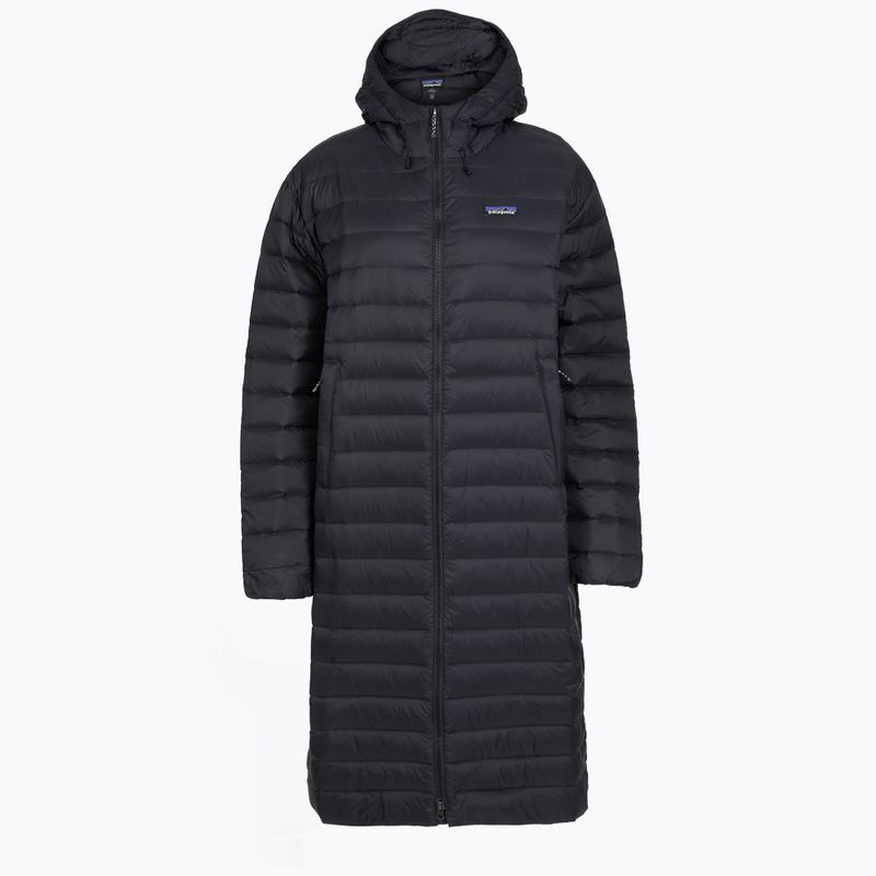 Dámsky páperový kabát Patagonia Recycled Down Sweater Parka čierny 4