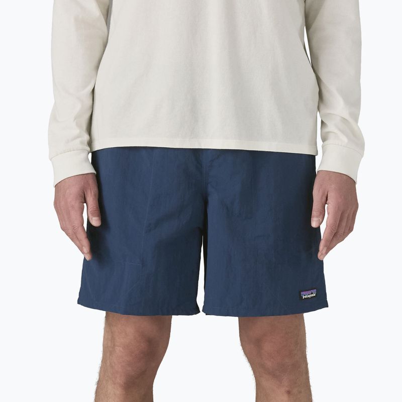 Pánske šortky Patagonia Baggies Longs 7" tidepool blue w/tidepool blue 3