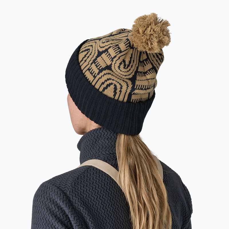 Zimná čiapka Patagonia Powder Town flow: sunken blue 3