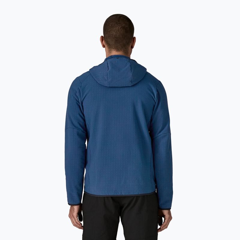 Pánska softshellová bunda Patagonia R2 TechFace Hoody clement blue 3