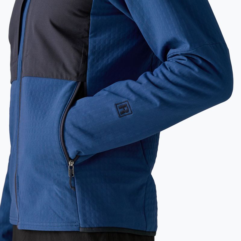 Pánska softshellová bunda Patagonia R2 TechFace Hoody clement blue 8