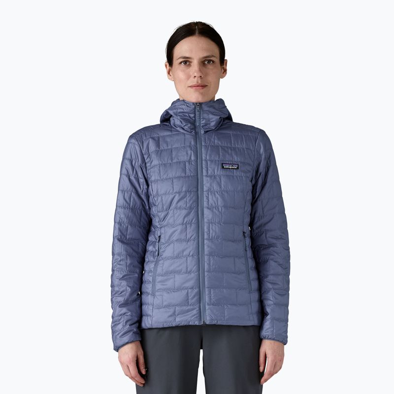Dámska páperová bunda Patagonia Nano Puff Hoody current blue