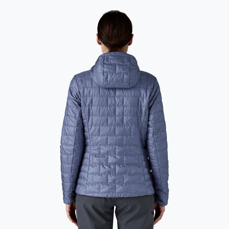 Dámska páperová bunda Patagonia Nano Puff Hoody current blue 3