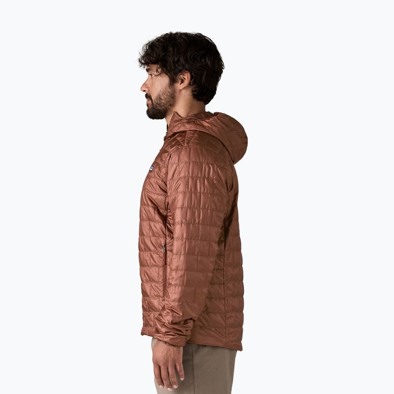 Pánska páperová bunda Patagonia Nano Puff Hoody dried vanilla 4