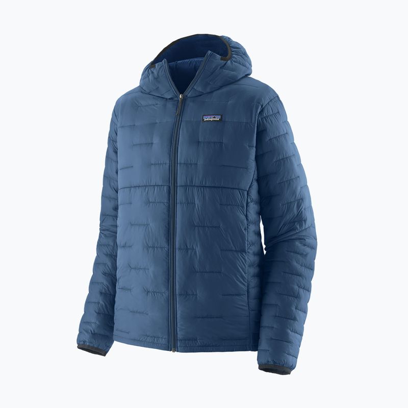 Pánska páperová bunda Patagonia Micro Puff Hoody clement blue 4